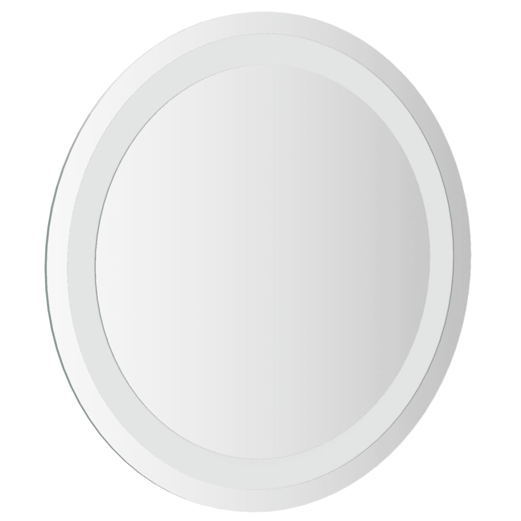 vidaXL Oglindă de baie cu LED, 40 cm, rotundă