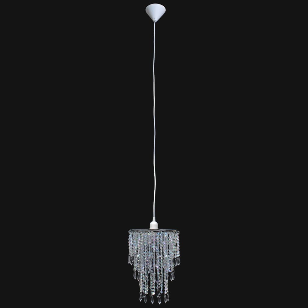 Lampă de tavan cu cristale 22,5 x 30,5 cm