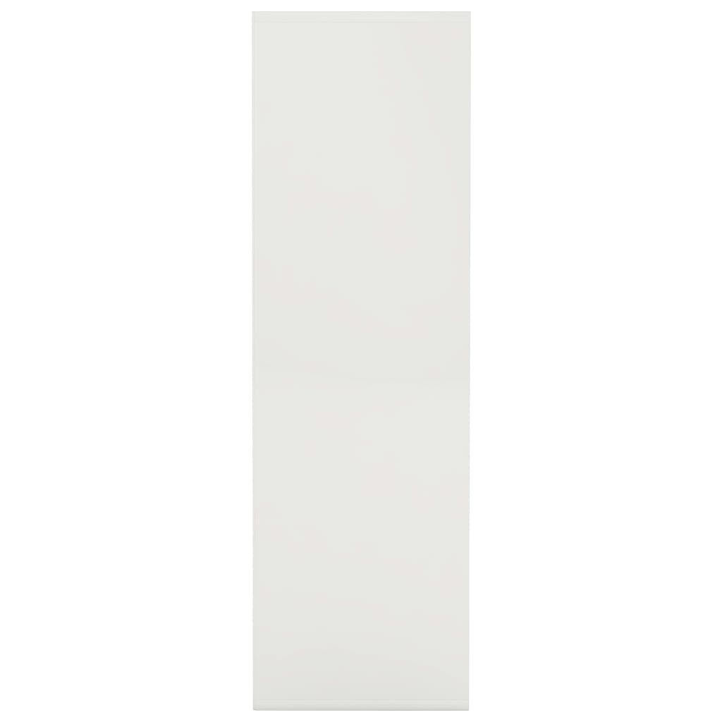 vidaXL Bibliotecă, alb, 98x29x97,5 cm, lemn prelucrat