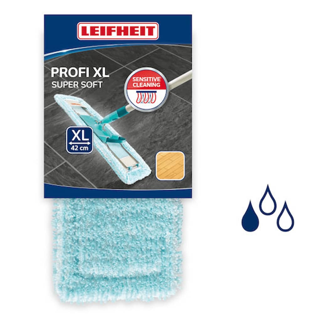 Leifheit Cap de mop „Profi Extra Soft”, albastru 55116
