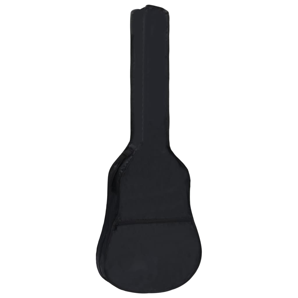 vidaXL Husă de chitară clasică 1/2, negru, 95x36,5 cm, material textil