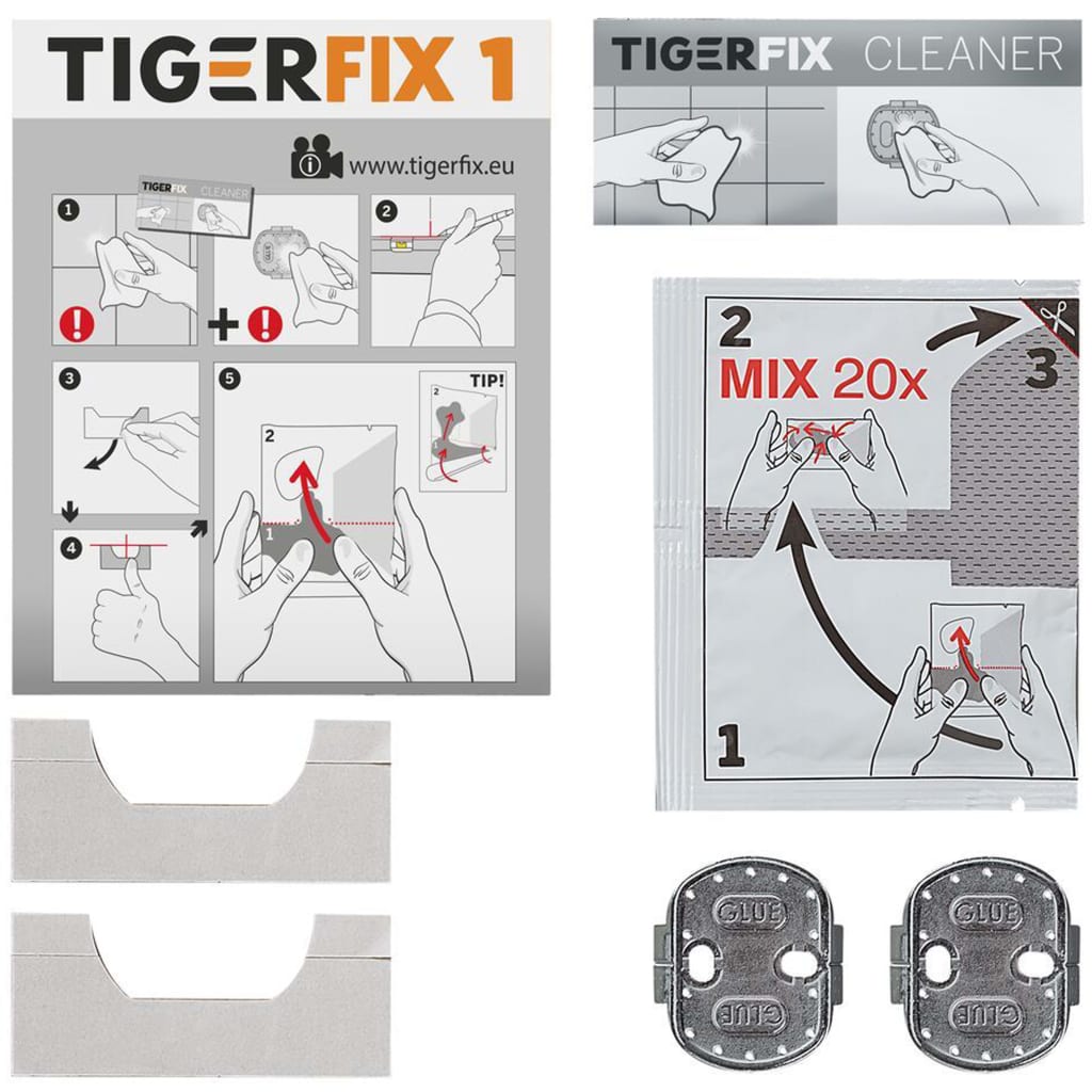 Tiger Material de montare TigerFix Type 1 metal 398730046