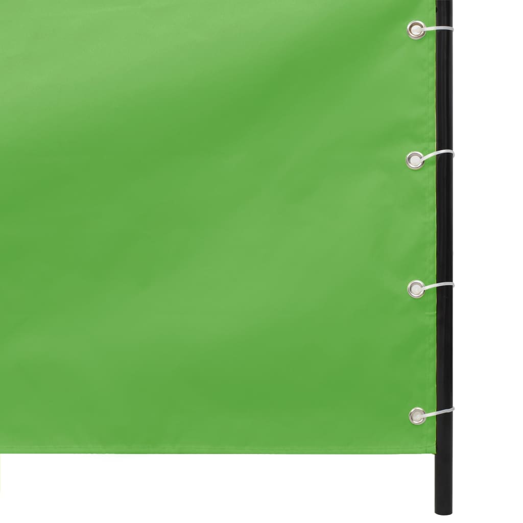 vidaXL Paravan de balcon, verde deschis, 160x240 cm, țesătură oxford