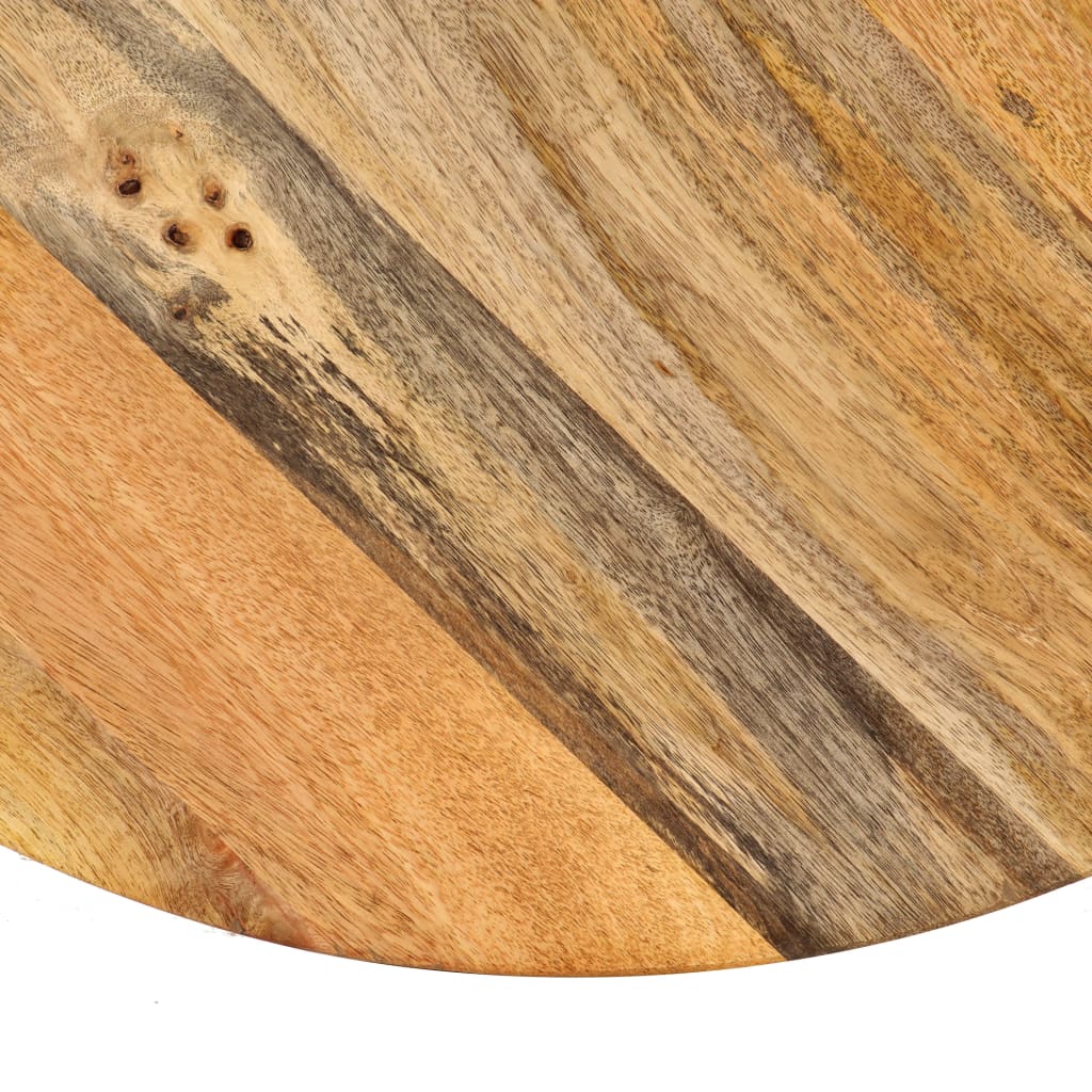 vidaXL Masă de bar, lemn masiv de mango, 60 x (76-110) cm