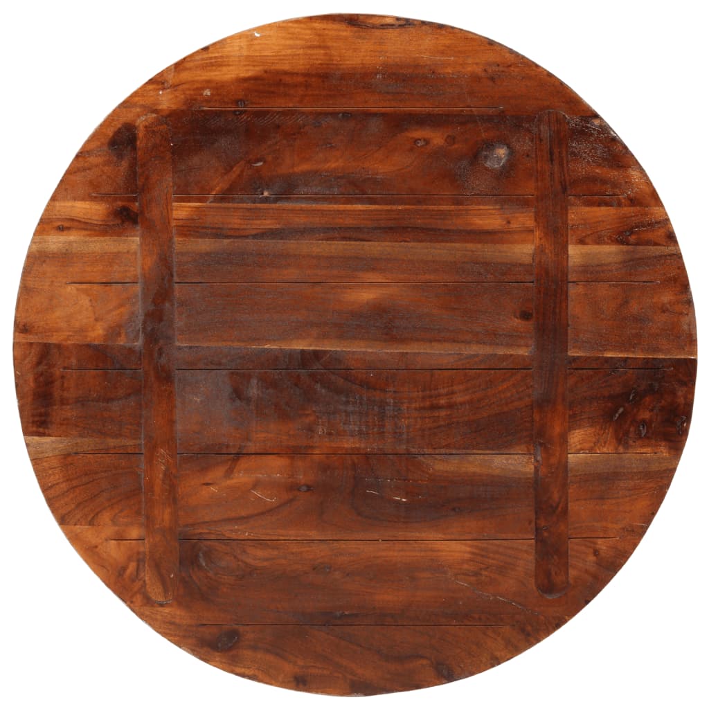 vidaXL Blat de masă rotund, Ø 70x1,5 cm, lemn masiv reciclat