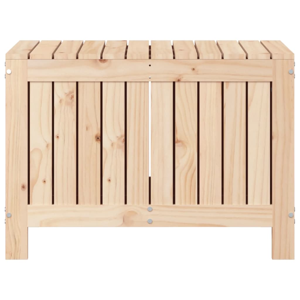 vidaXL Cutie de depozitare grădină, 76x42,5x54 cm, lemn masiv de pin