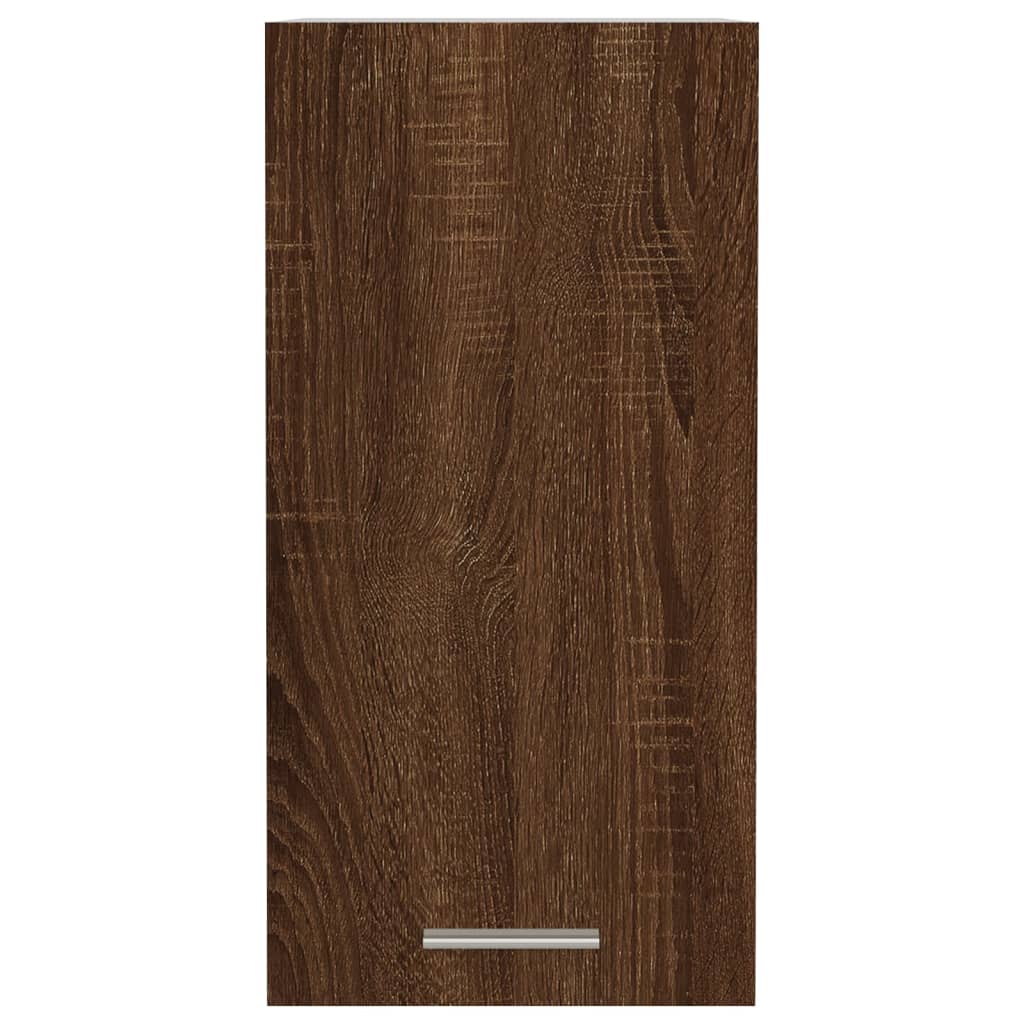 vidaXL Dulap suspendat, stejar maro, 29,5x31x60 cm, lemn prelucrat
