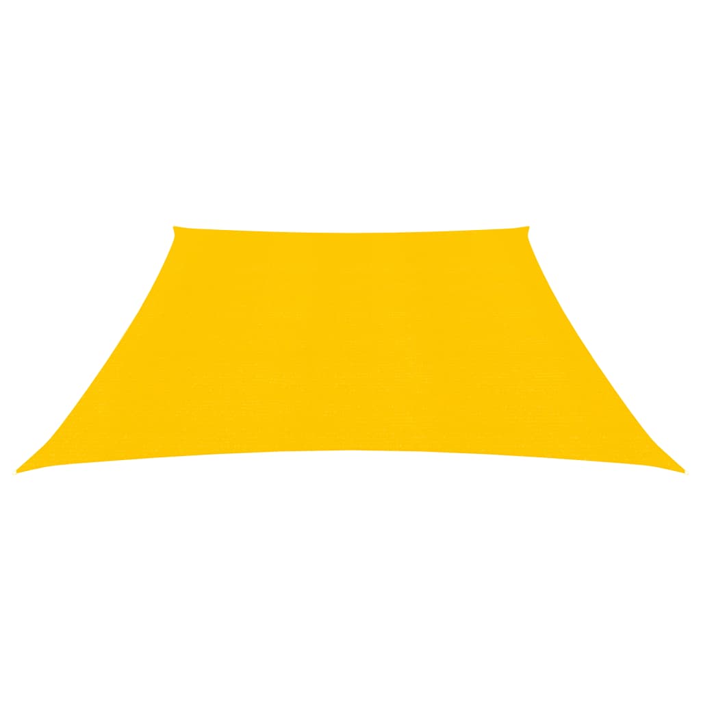 vidaXL Pânză parasolar, galben, 3/4x2 m, HDPE, 160 g/m²