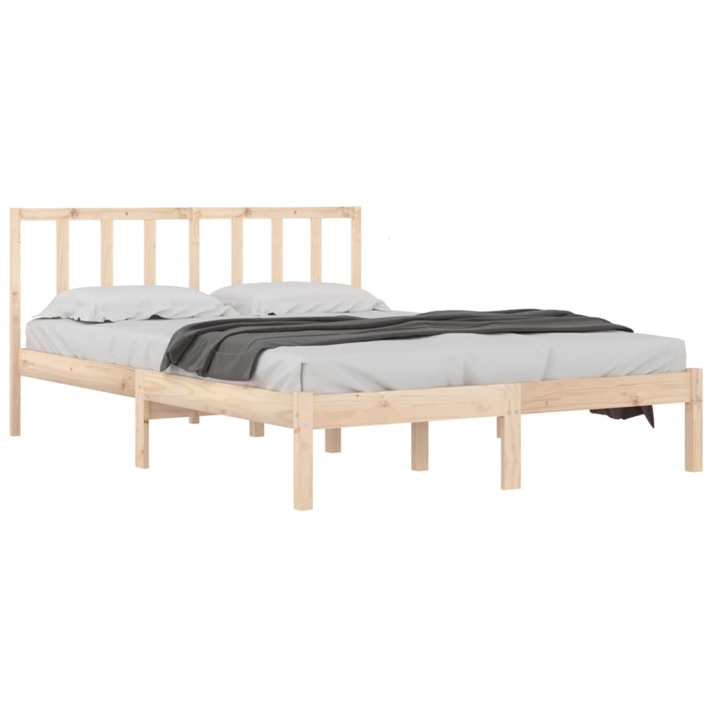 vidaXL Cadru de pat, 160x200 cm, lemn masiv de pin