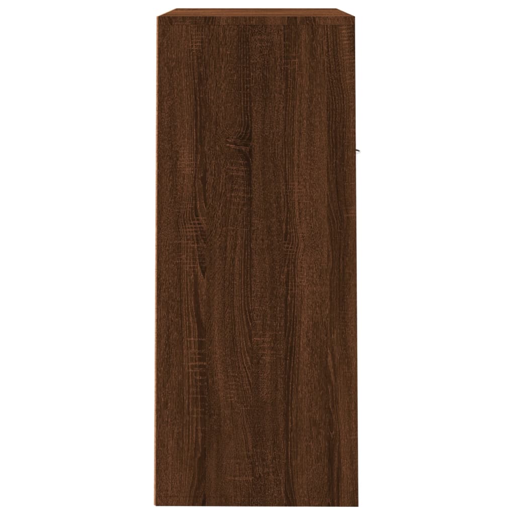 vidaXL Pantofar, stejar maro, 60x35x84 cm, lemn compozit