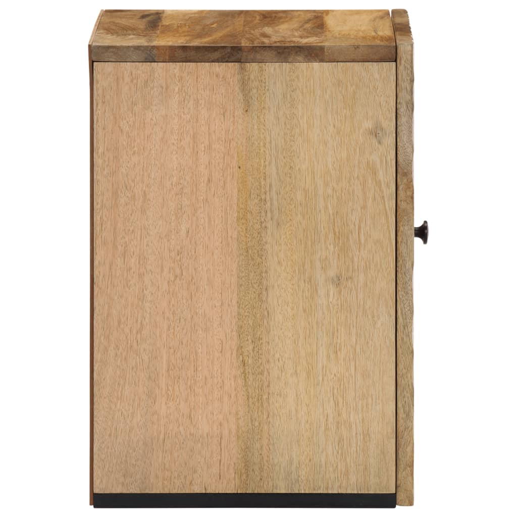 vidaXL Dulap de perete de baie, 38x33x48 cm, lemn masiv de mango