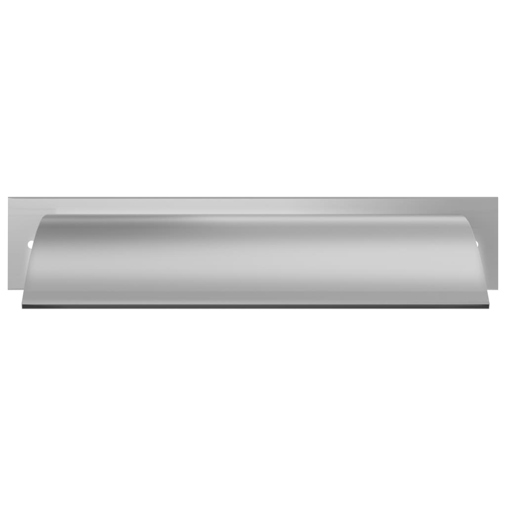 vidaXL Fântână de piscină, argintiu, 45x26x13 cm, oțel inoxidabil