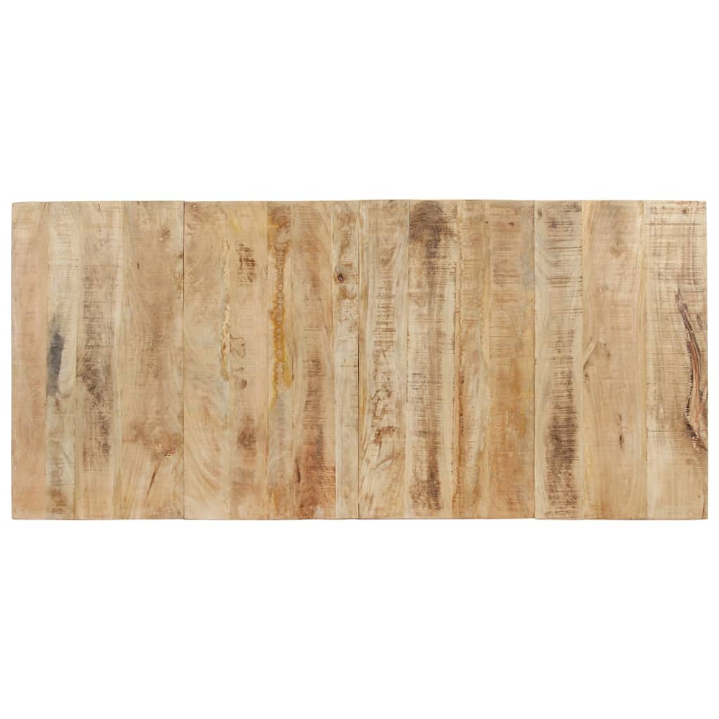 vidaXL Masă de bucătărie, 200x90x76 cm, lemn de mango nefinisat