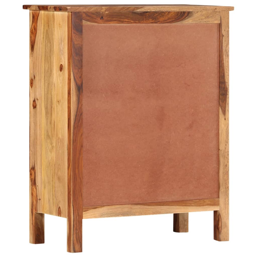 vidaXL Servantă, 65 x 30 x 80 cm, lemn masiv de sheesham