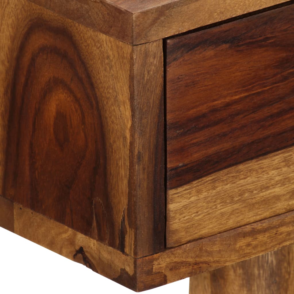 vidaXL Birou 110x55x76 cm, lemn masiv de sheesham