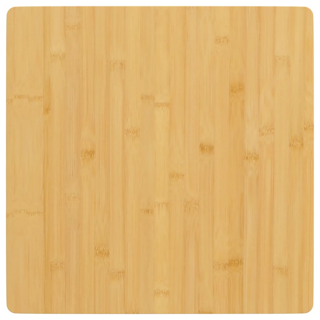 vidaXL Blat de masă, 40x40x2,5 cm, bambus