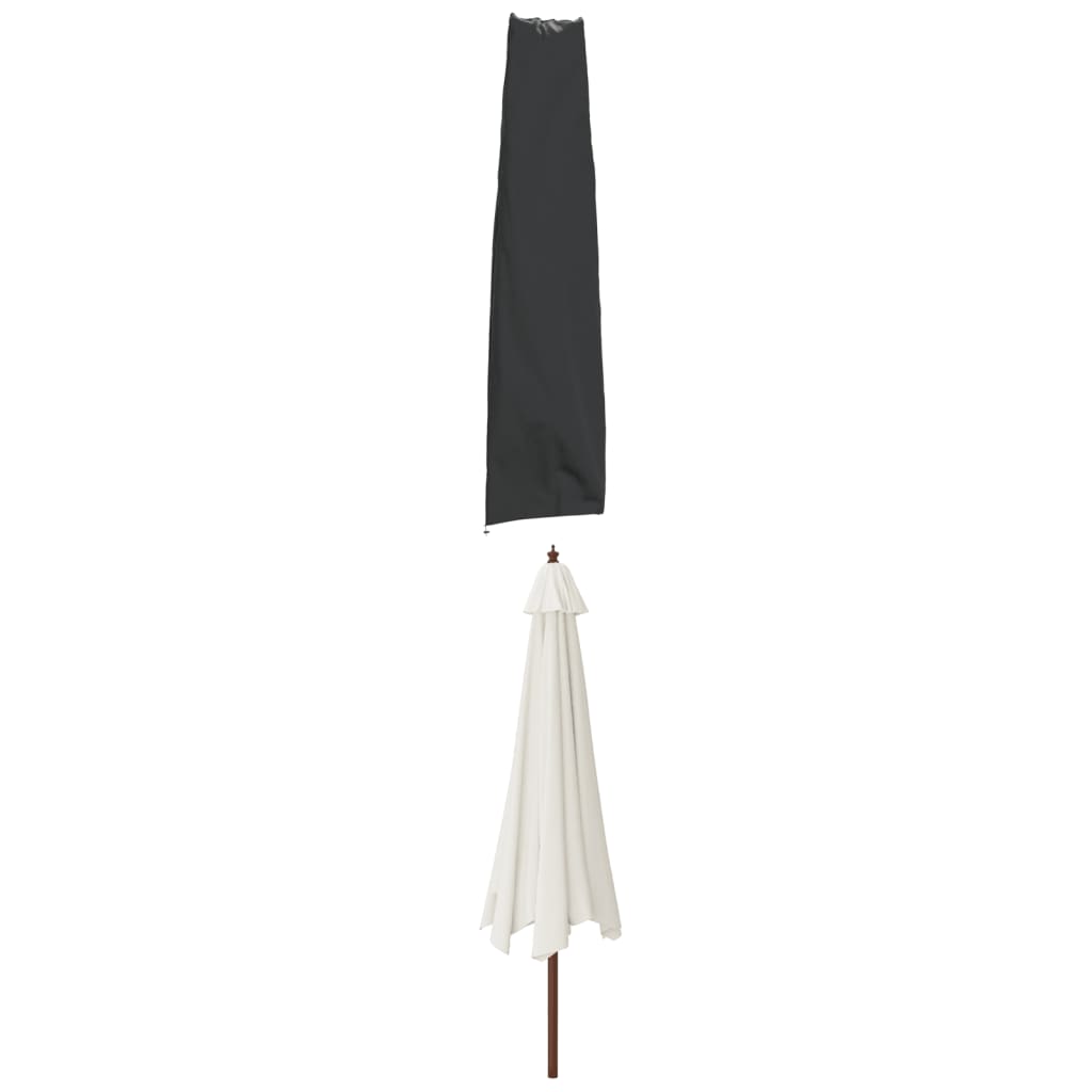 vidaXL Husă pentru umbrelă de grădină neagră 190x50/30 cm Oxford 420D