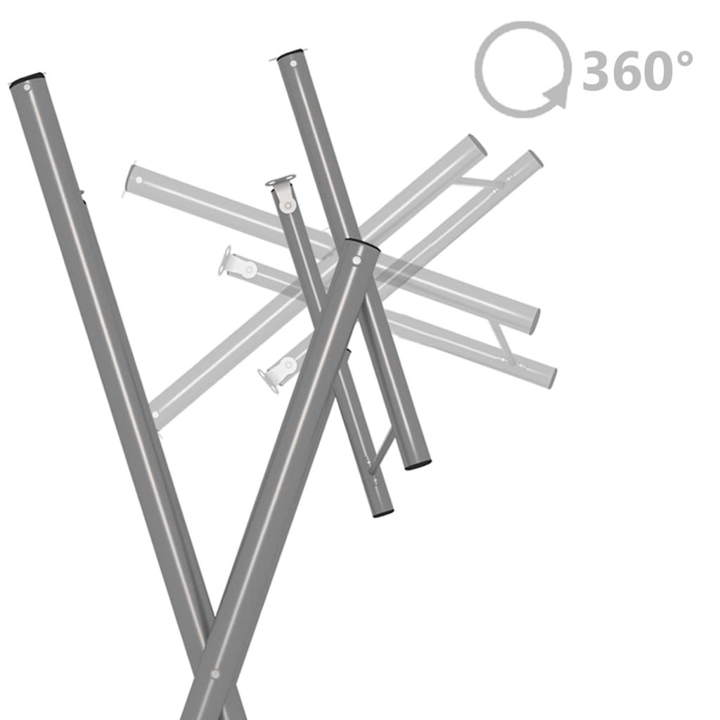 vidaXL Masă de bar pliabilă, 60x113 cm, oțel și lemn de pin natural