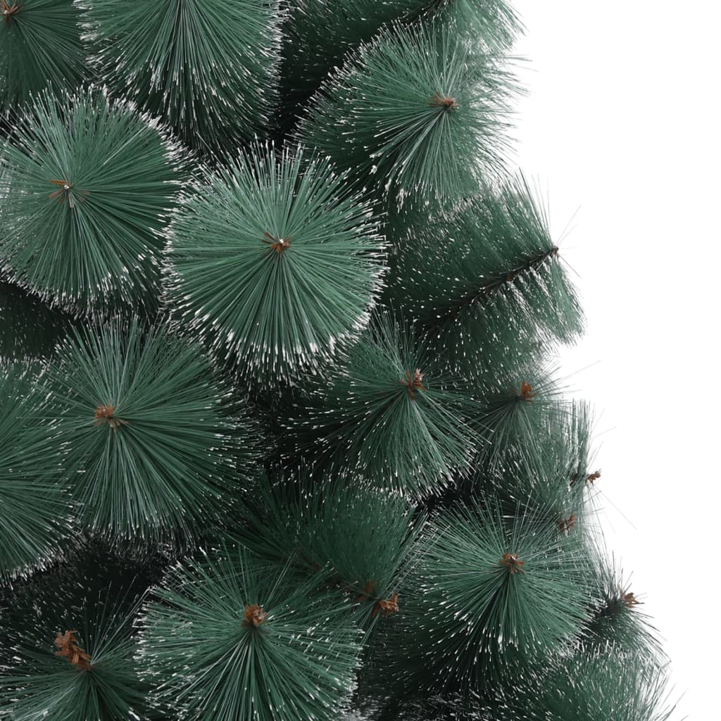 vidaXL Brad de Crăciun artificial pre-iluminat, verde, 150 cm, PVC&PE