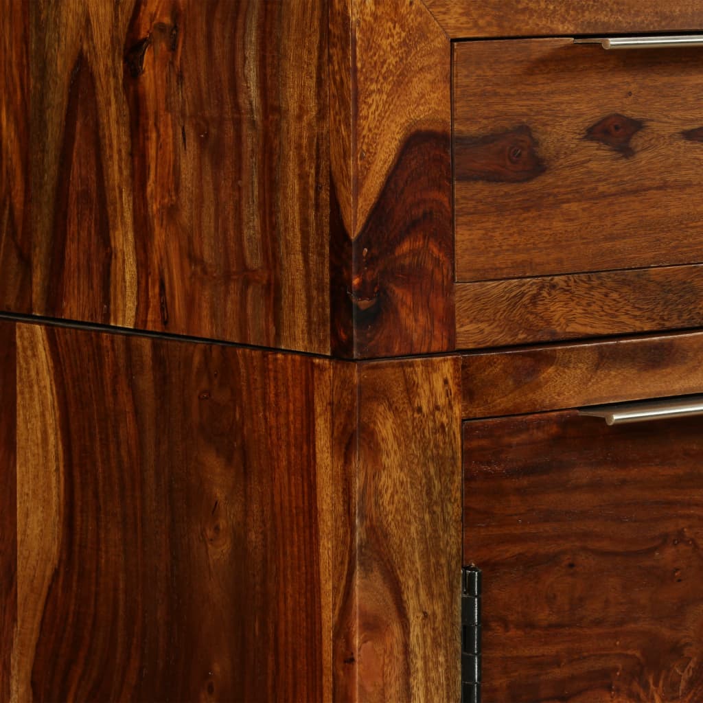 vidaXL Servantă din lemn masiv de sheesham, 160 x 35 x 75 cm