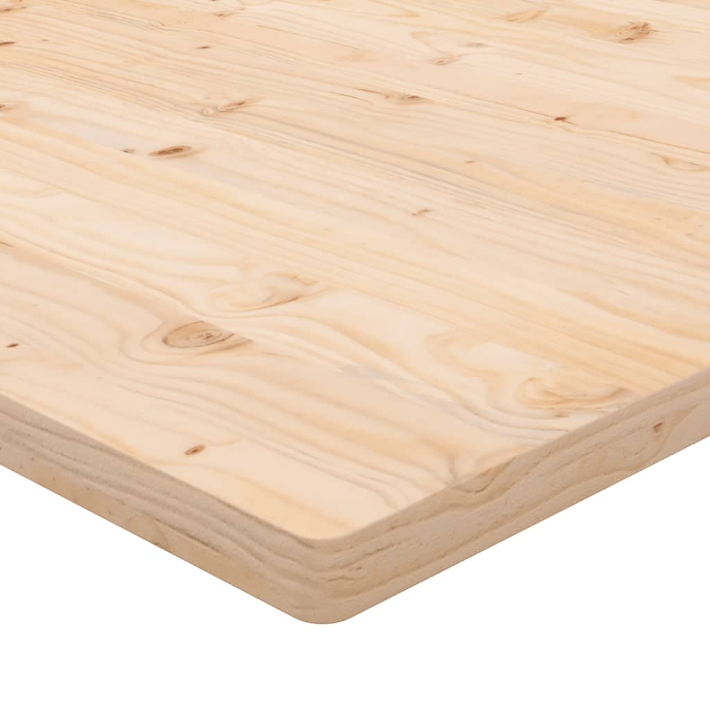 vidaXL Blat de masă, 80x80x2,5 cm, lemn masiv de pin, pătrat