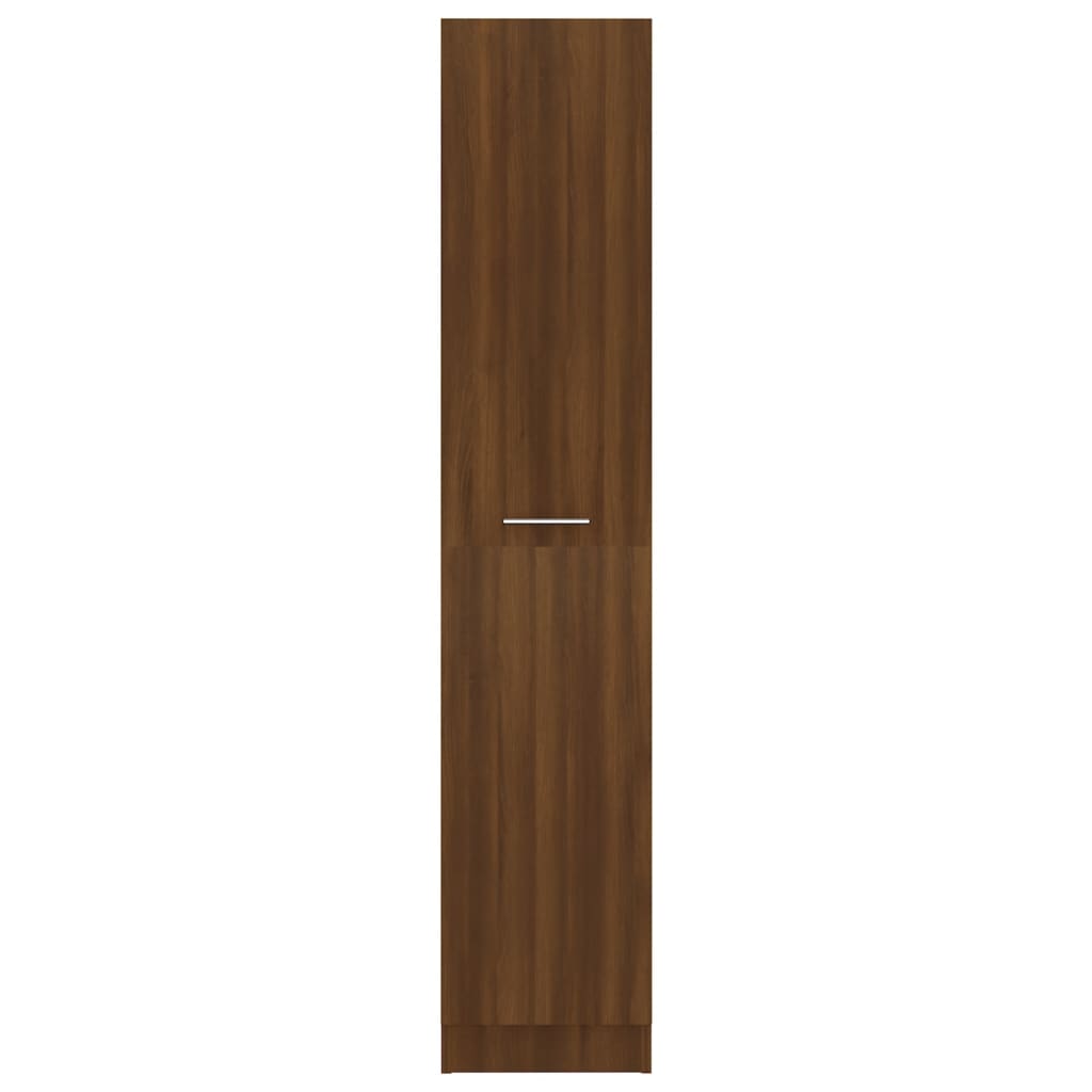 vidaXL Dulap de farmacie, stejar maro, 30x42,5x150 cm,lemn prelucrat