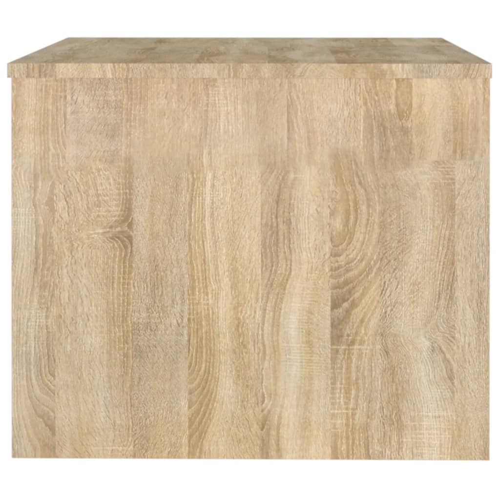 vidaXL Măsuță de cafea, stejar sonoma, 80x50x40 cm, lemn prelucrat