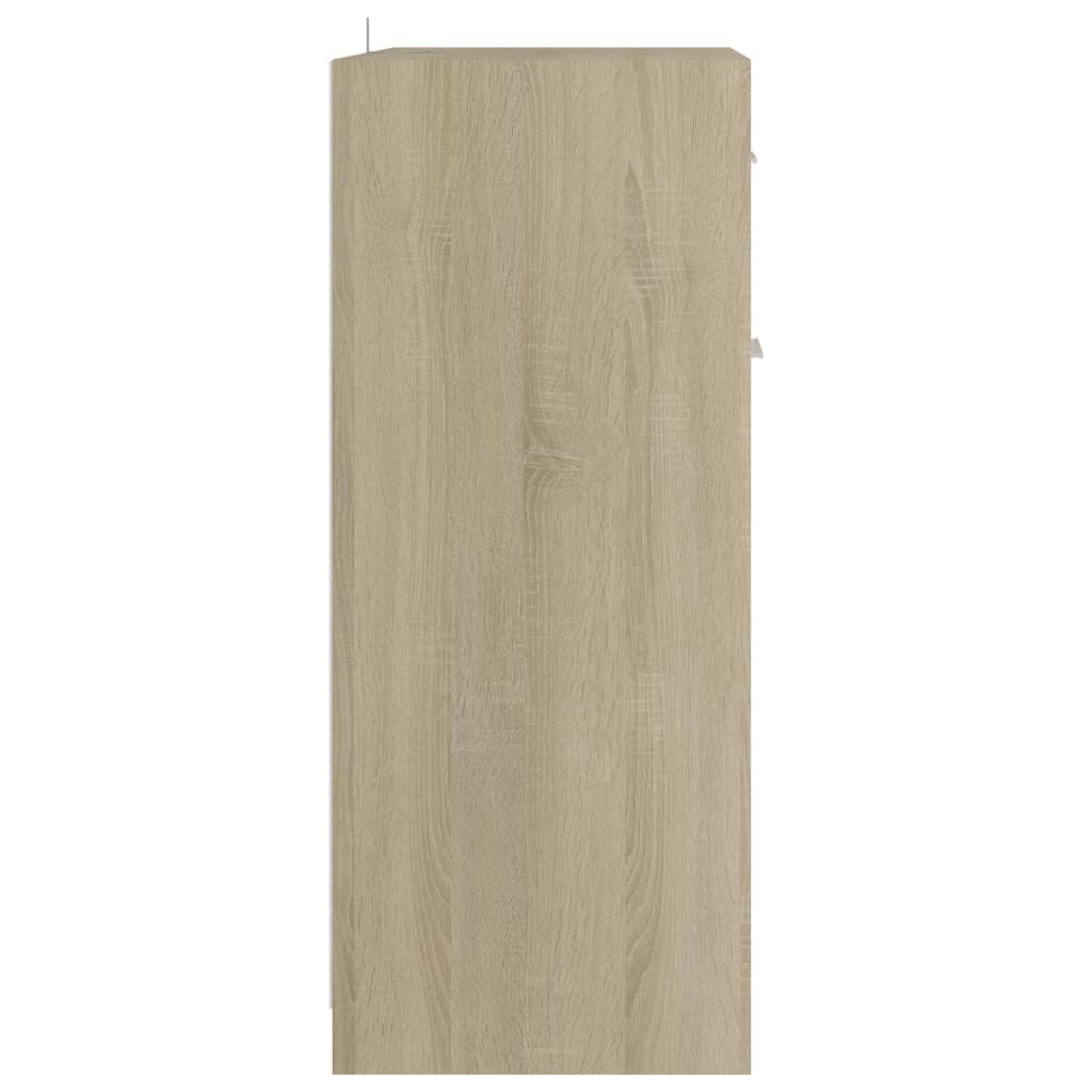 vidaXL Dulap de baie, stejar Sonoma, 60x33x80 cm, PAL
