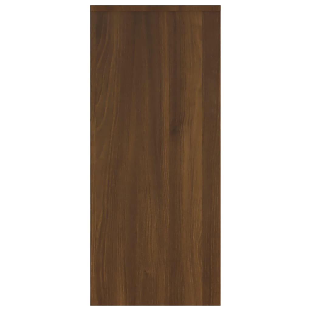 vidaXL Servantă, stejar maro, 102x33x75 cm, lemn prelucrat