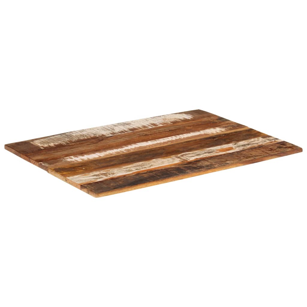 vidaXL Blat masă dreptunghiular 60x80 cm lemn masiv reciclat 15-16 mm
