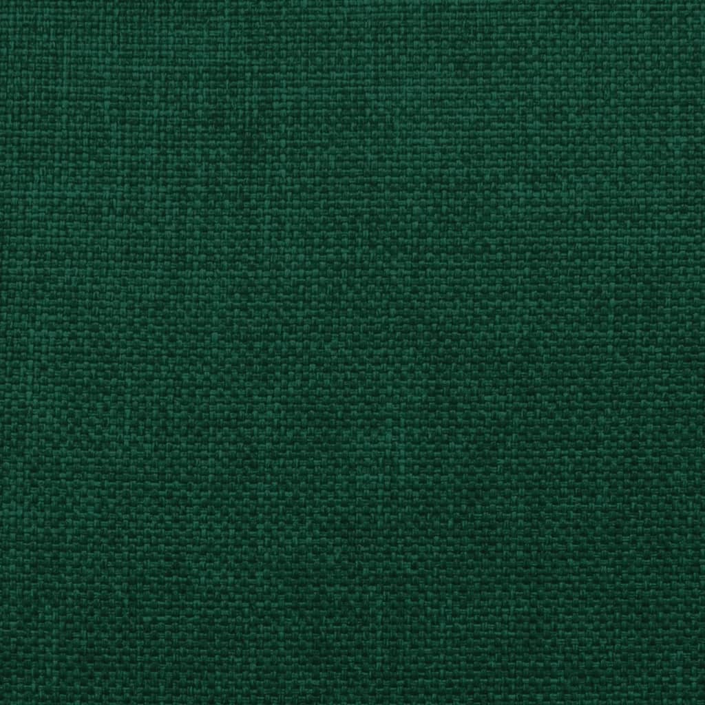 vidaXL Fotoliu masaj rabatabil vertical, verde închis, material textil