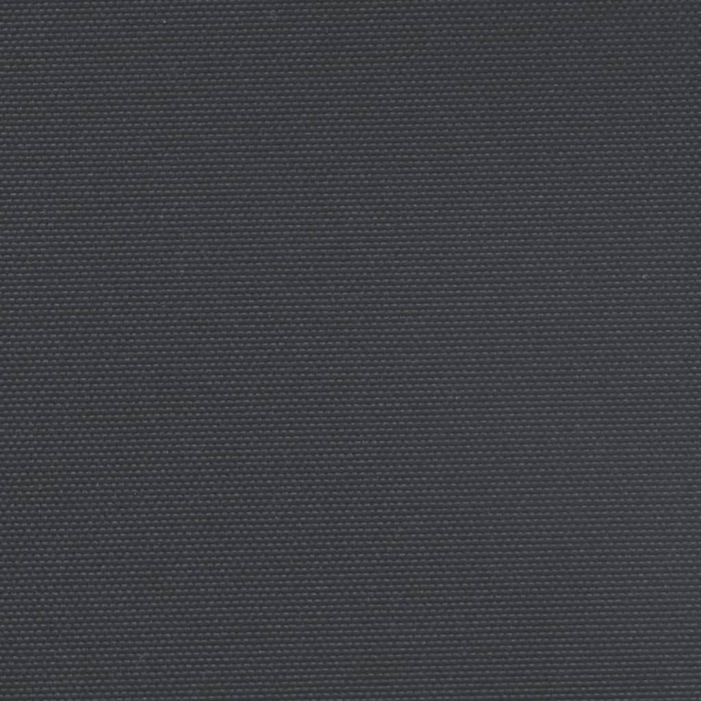 vidaXL Copertină laterală retractabilă, negru, 200x1000 cm