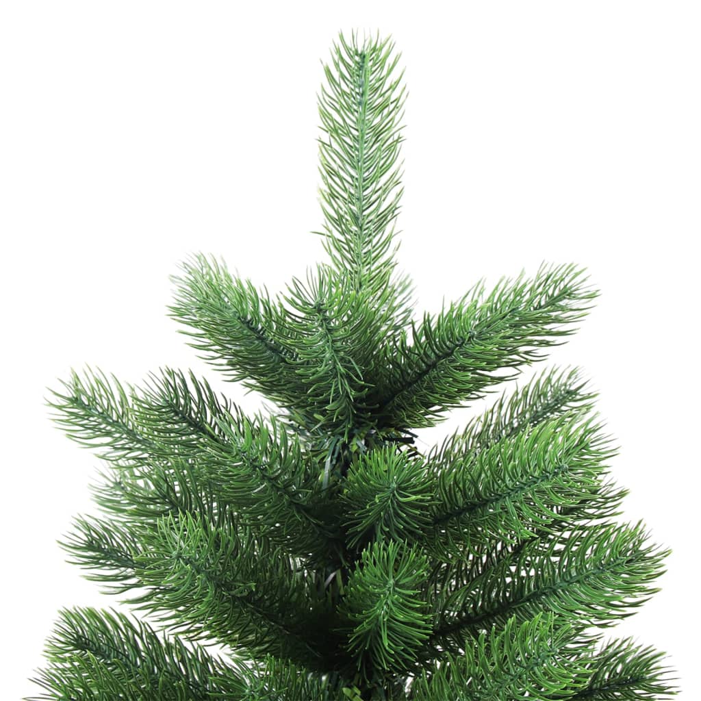 vidaXL Brad de Crăciun artificial, ace cu aspect natural, 65 cm, verde