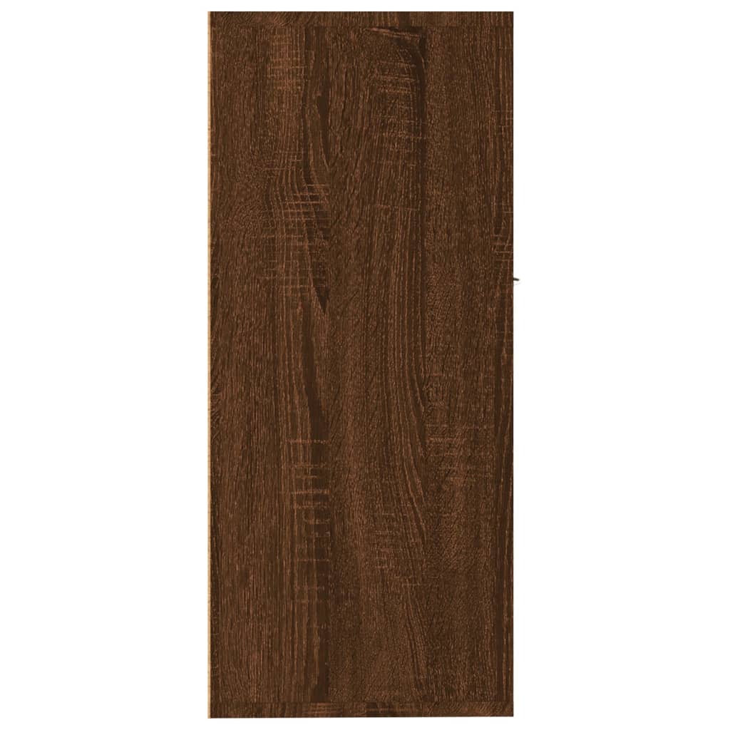 vidaXL Servantă, stejar maro, 88x30x70 cm, lemn prelucrat