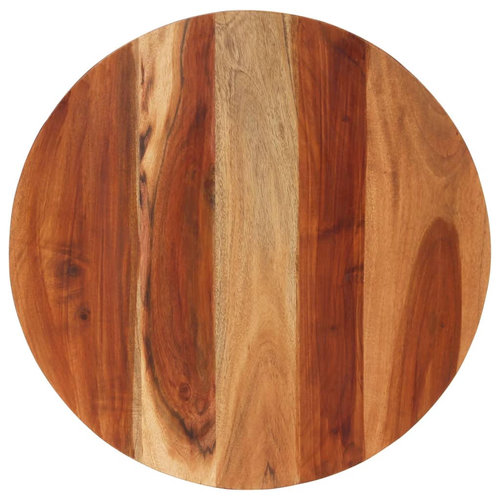 vidaXL Blat de masă 60 cm lemn masiv de sheesham rotund 15-16 mm