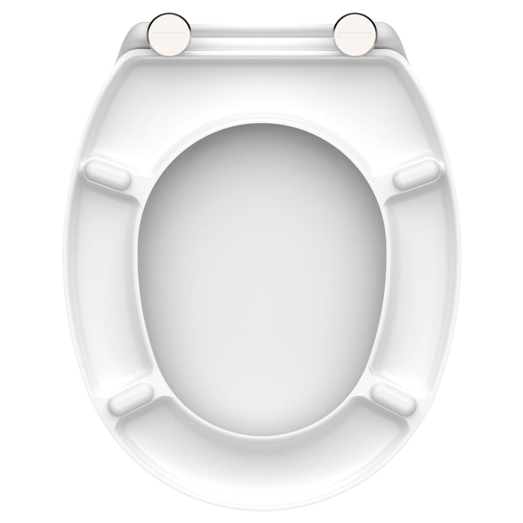 SCHÜTTE Capac de toaletă Duroplast „WHITE”