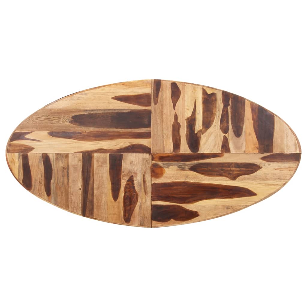 vidaXL Masă de bucătărie, 200x100x75 cm, lemn acacia, finisaj sheesham
