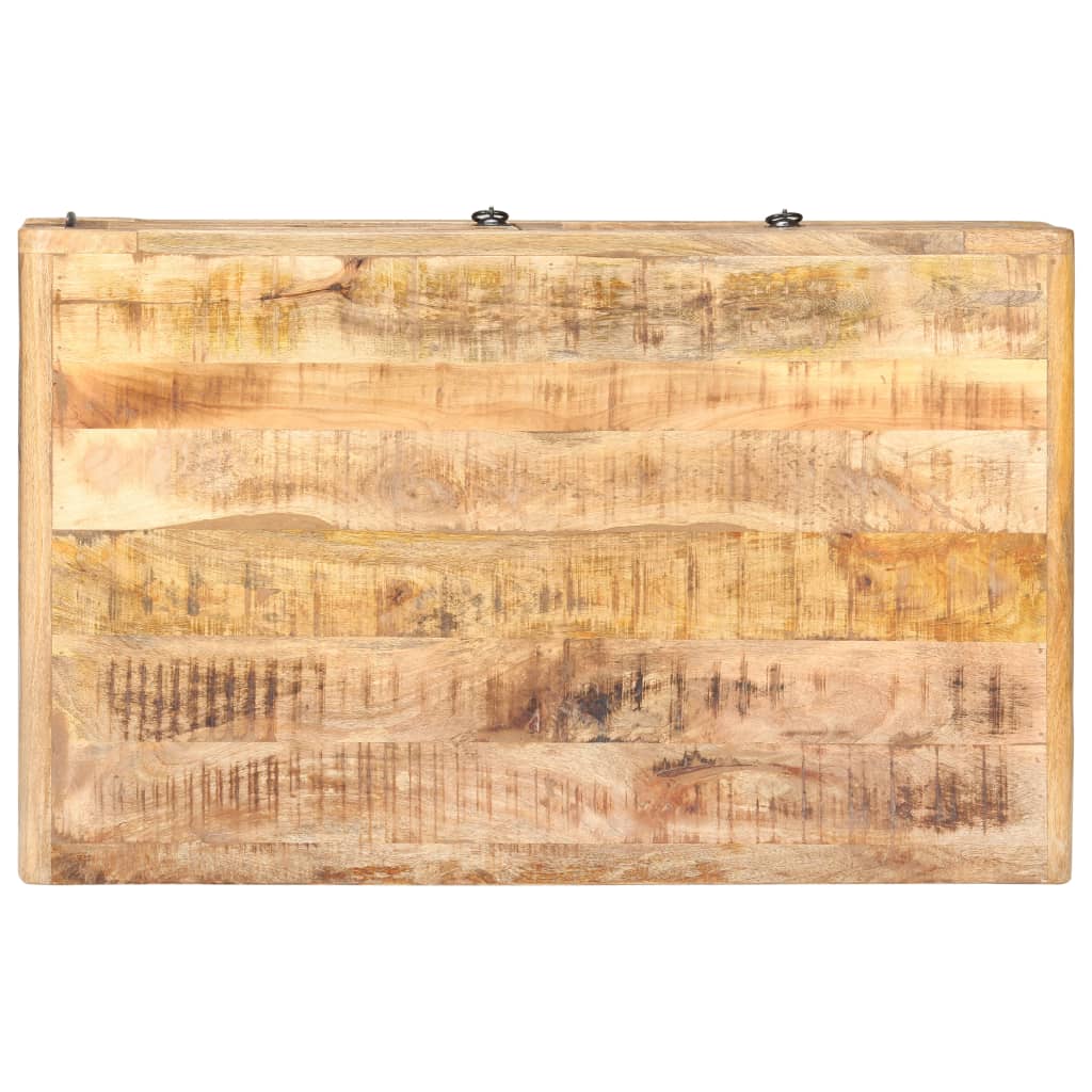 vidaXL Măsuță de cafea, 90 x 60 x 29 cm, lemn de mango nefinisat