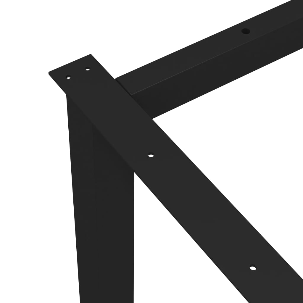 vidaXL Picioare de masă cu cadru în formă de H, 180 x 80 x 72 cm
