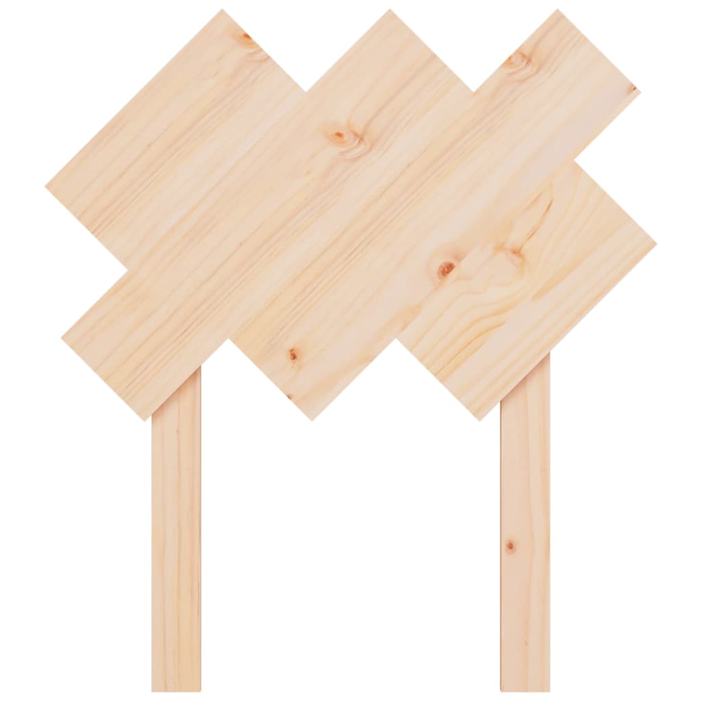 vidaXL Tăblie de pat, 72,5x3x81 cm, lemn masiv de pin