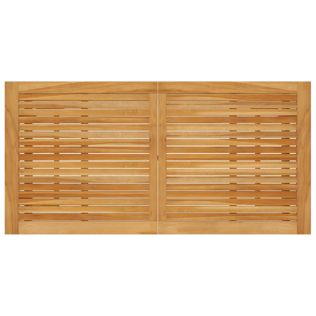 vidaXL Set mobilier bar de exterior, 7 piese, lemn masiv de acacia