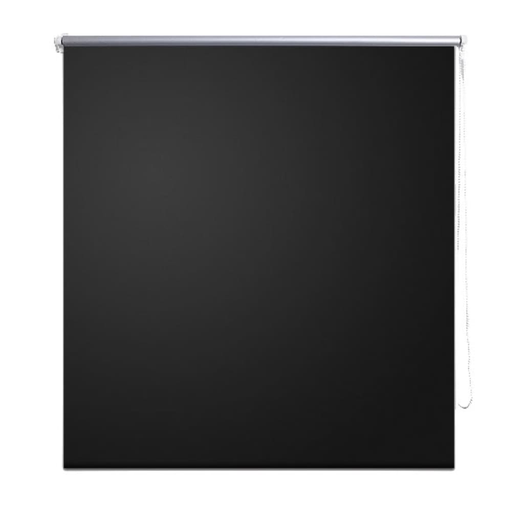 Jaluzea opacă rulabilă, 80 x 230 cm, negru