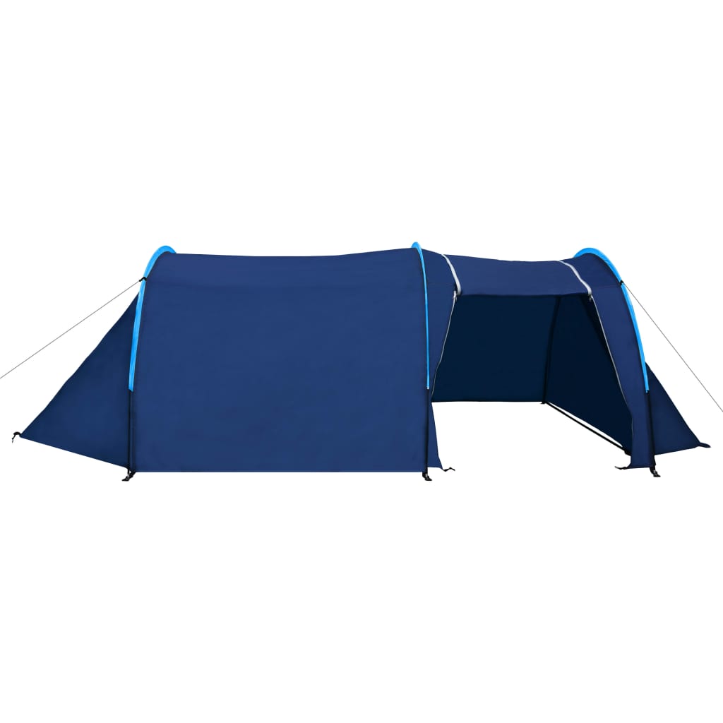 vidaXL Cort de camping, 4 persoane, bleumarin/albastru deschis