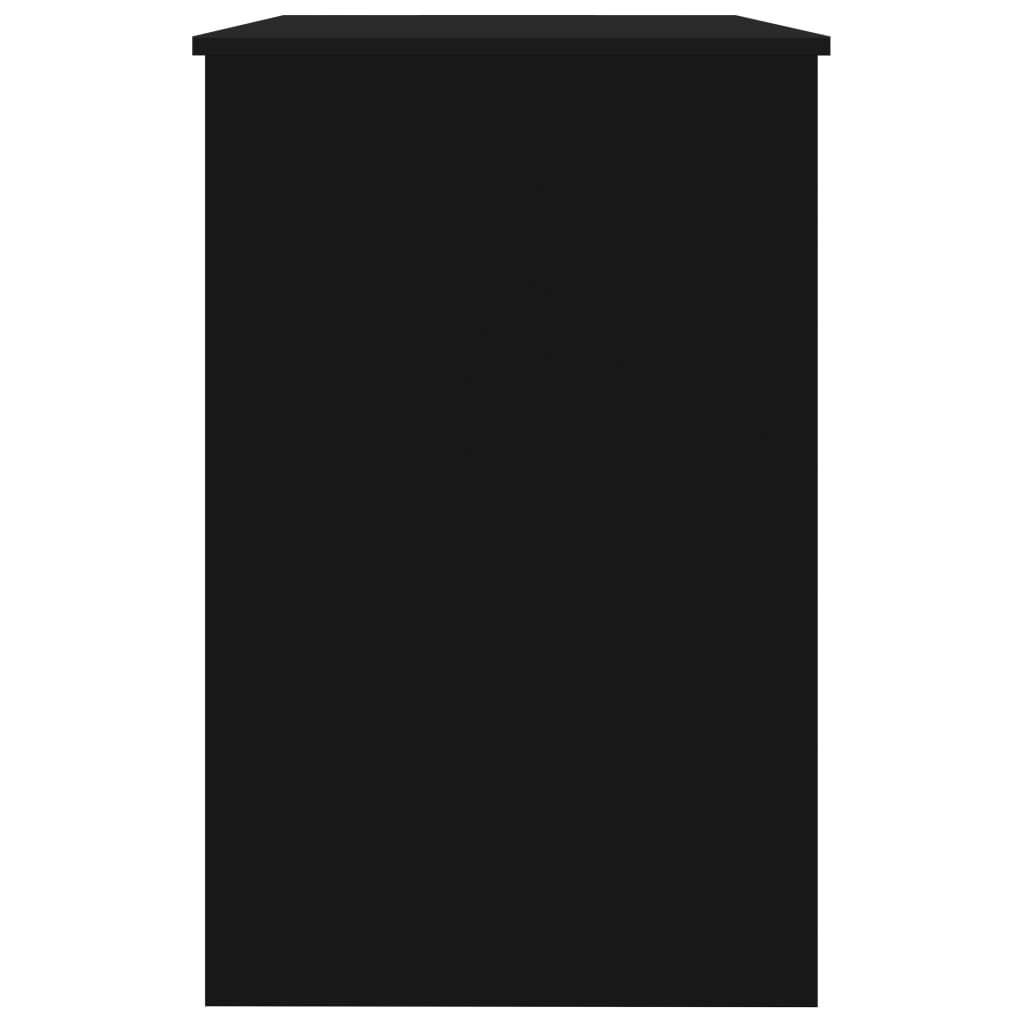 vidaXL Birou, negru, 100 x 50 x 76 cm, PAL