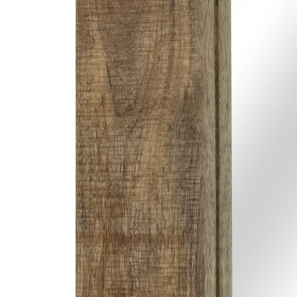 vidaXL Oglindă, lemn masiv de mango, 50 x 110 cm