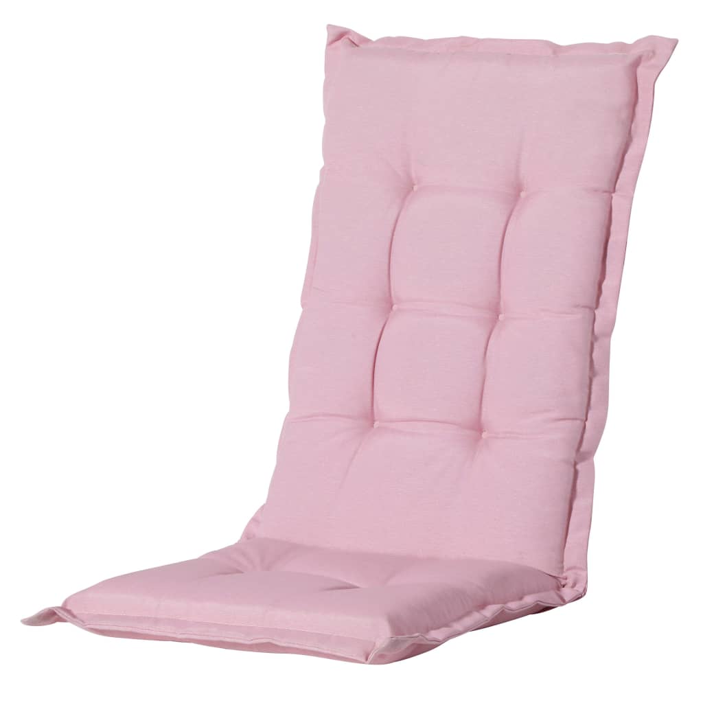 Madison Pernă de scaun cu spătar mic Panama, roz deschis, 105x50 cm