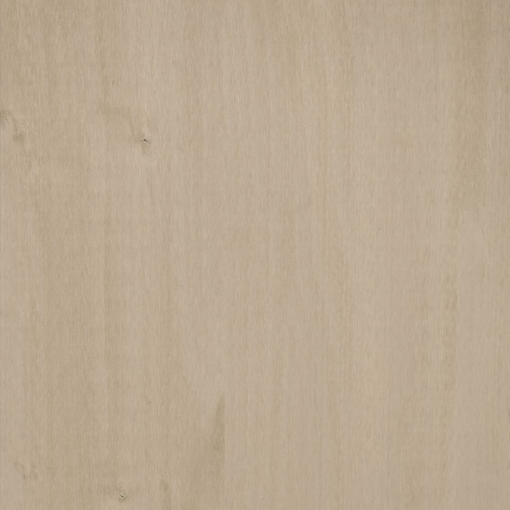 vidaXL Noptieră „HAMAR”, maro miere, 40x35x62 cm, lemn masiv de pin
