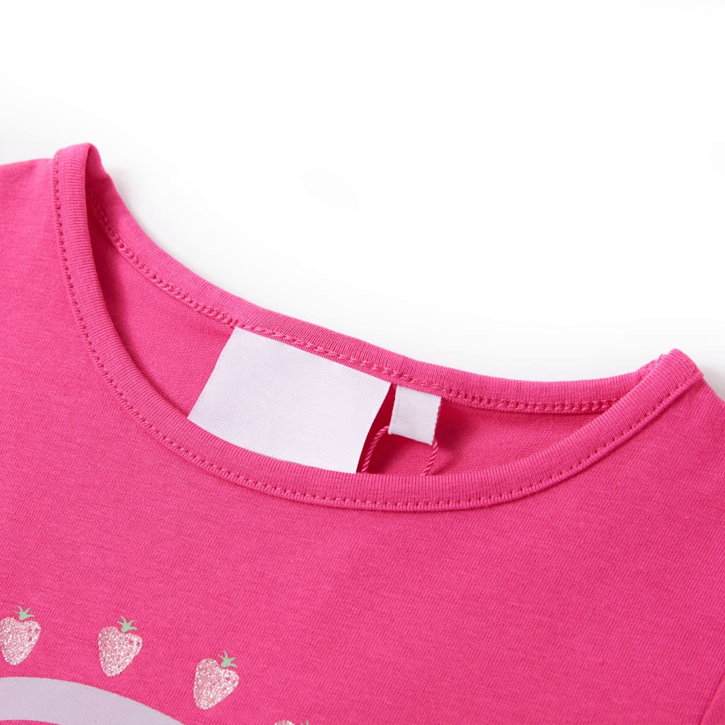 Tricou pentru copii, roz închis, 92