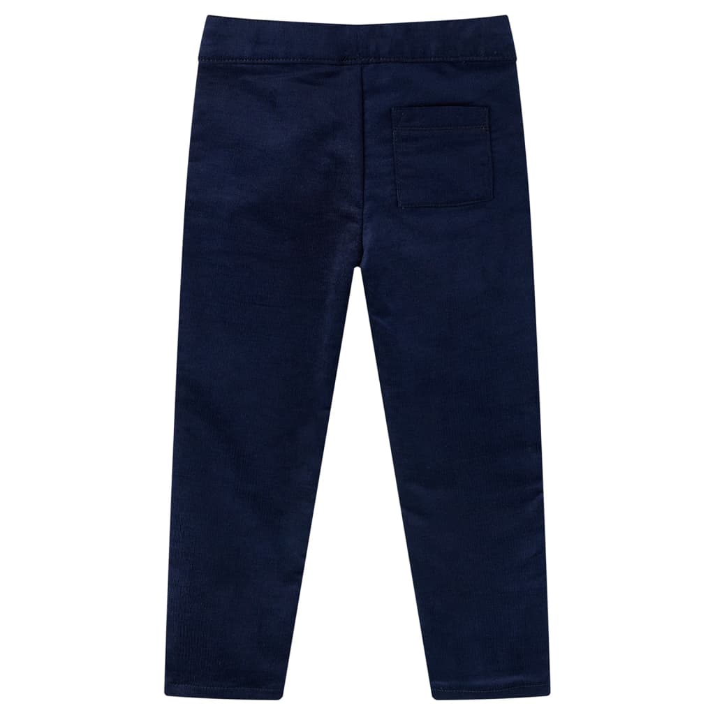 Pantaloni pentru copii, bleumarin, 92