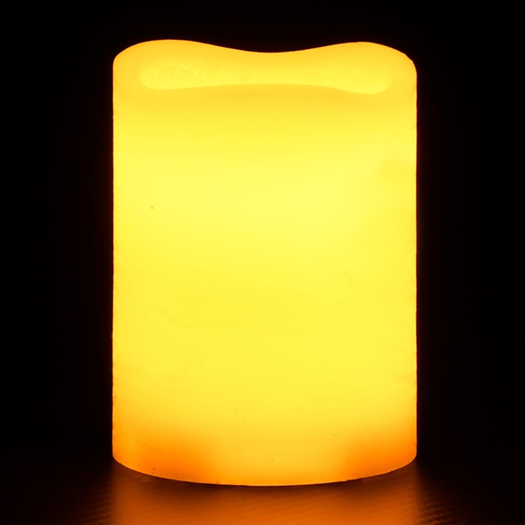 vidaXL Lumânări LED fără flacără cu telecomandă 100 buc. alb cald